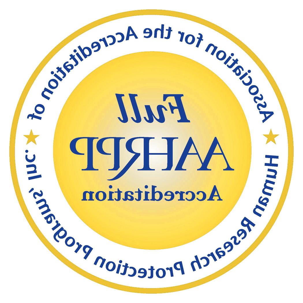 AAHRPP Full Accreditation Logo